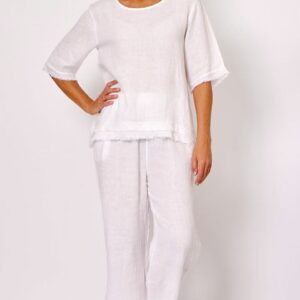 Linen/Cotton Pants-Spring & summer