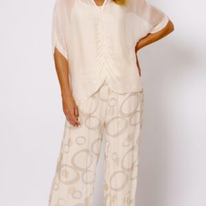Silk Pants-Spring & summer
